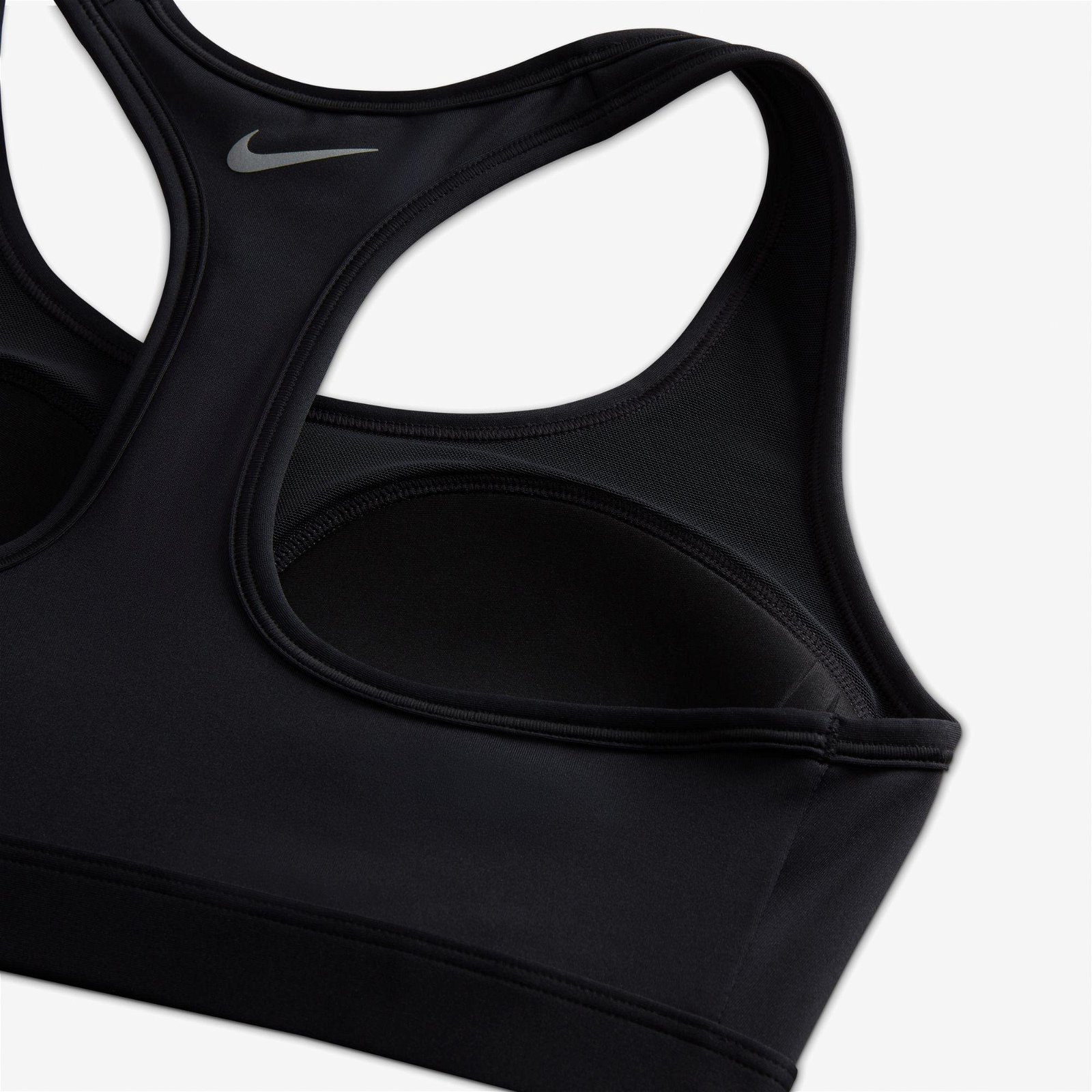 Nike Dri-FIT Swoosh Padded Kadın Siyah Bra