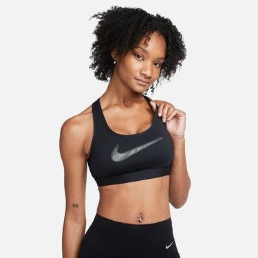  Nike Dri-FIT Swoosh Padded Kadın Siyah Bra