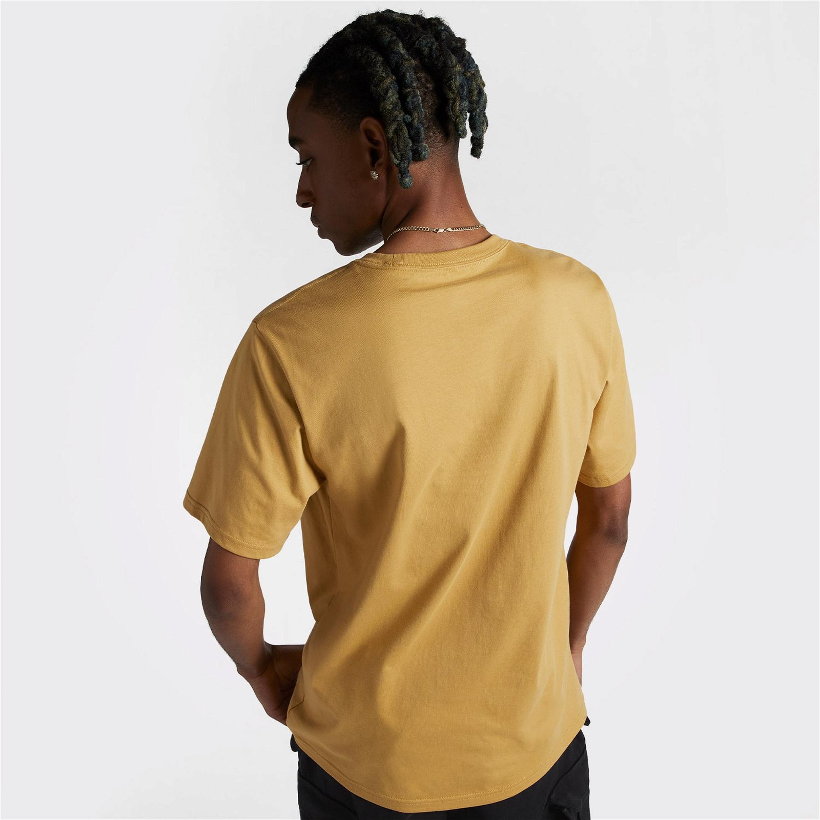 Converse Go-To Embroidered Star Chevron Standard Fit Unisex Sarı T-Shirt