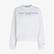 Tommy Hilfiger Modern Regular Corp Logo Crew Neck Kadın Beyaz Sweatshirt