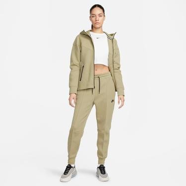  Nike Sportswear Tech Fleece Mid Rise Kadın Kahverengi Eşofman Altı