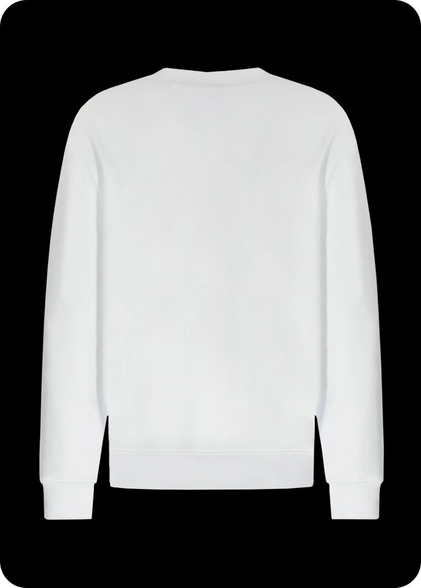 Erkek Sweatshirt 23025 1000 - 1000 WHITE