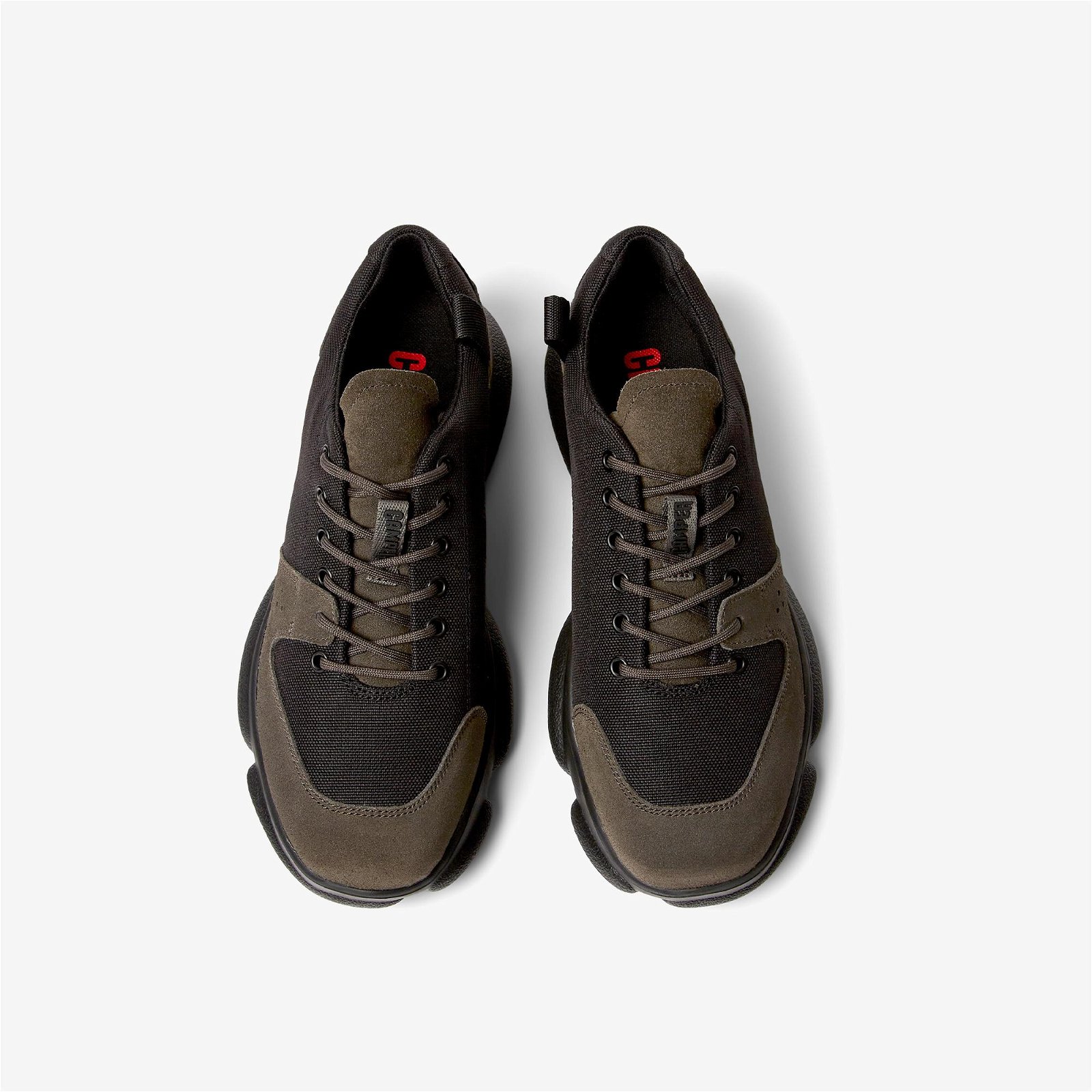 Camper Karst Erkek Siyah-Kahverengi Sneaker