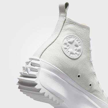  Converse Run Star Hike Utility Leather Platform Unisex Beyaz Sneaker