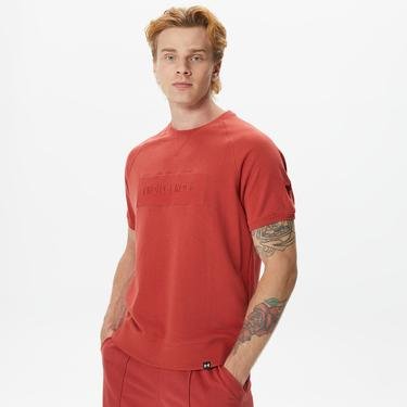 Under Armour Project Rock Terry Gym Top Erkek Kırmızı T-Shirt