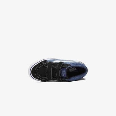  Vans Uy Sk8-Mid Reissue V Mte-1 Çocuk Siyah Sneaker