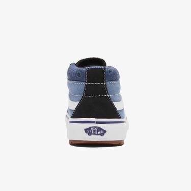  Vans Uy Sk8-Mid Reissue V Mte-1 Çocuk Siyah Sneaker