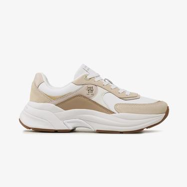  Tommy Hilfiger Chunky Runner Kadın Beyaz Sneaker