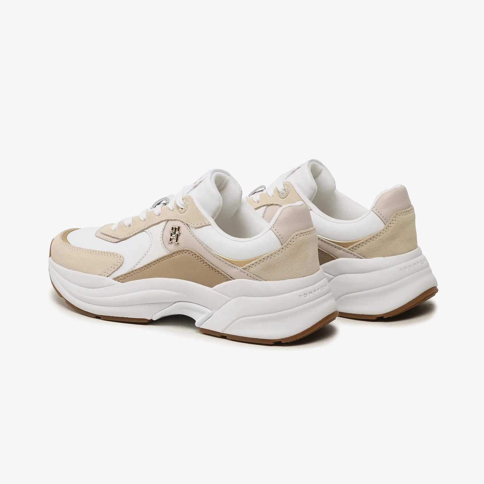 Tommy Hilfiger Chunky Runner Kadın Beyaz Sneaker