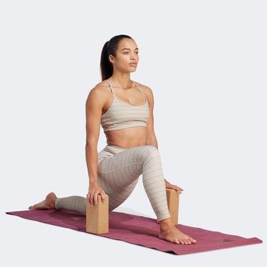  adidas Yoga Studio Seasonal Kadın Bej Tayt
