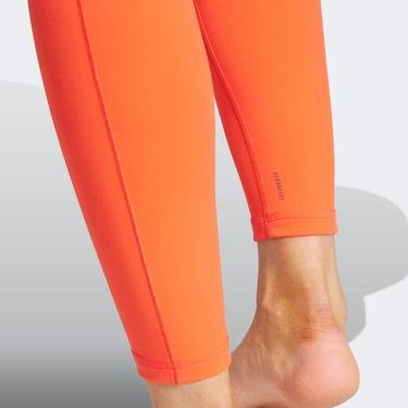  adidas Yoga Studio 7/8 Kadın Turuncu Tayt