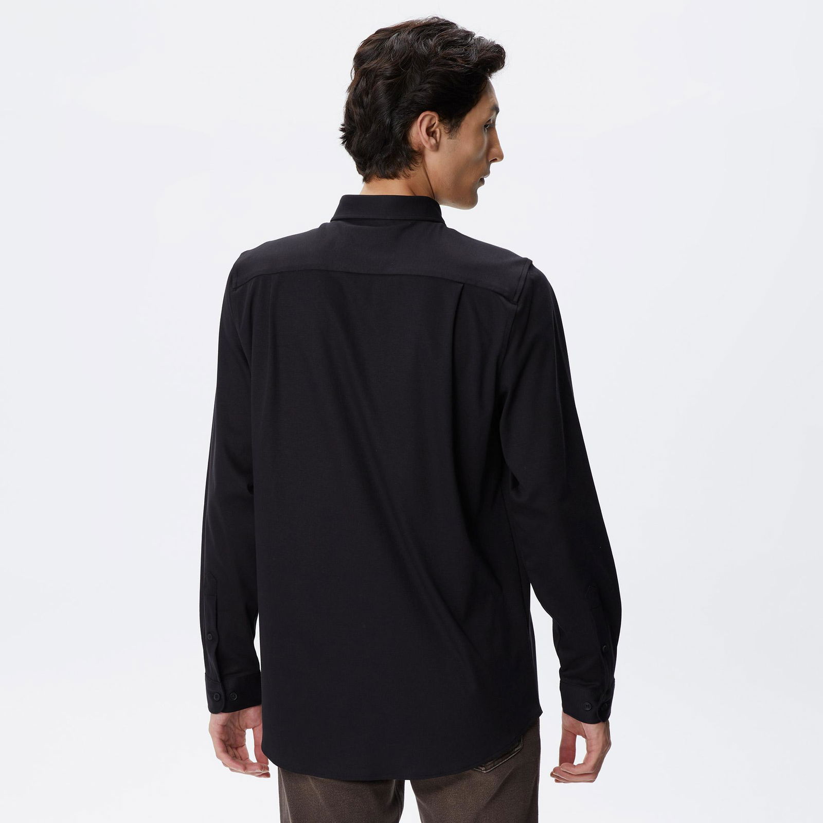 Lacoste Erkek Slim Fit Siyah Gömlek
