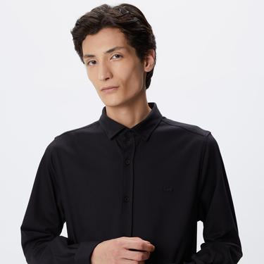  Lacoste Erkek Slim Fit Siyah Gömlek