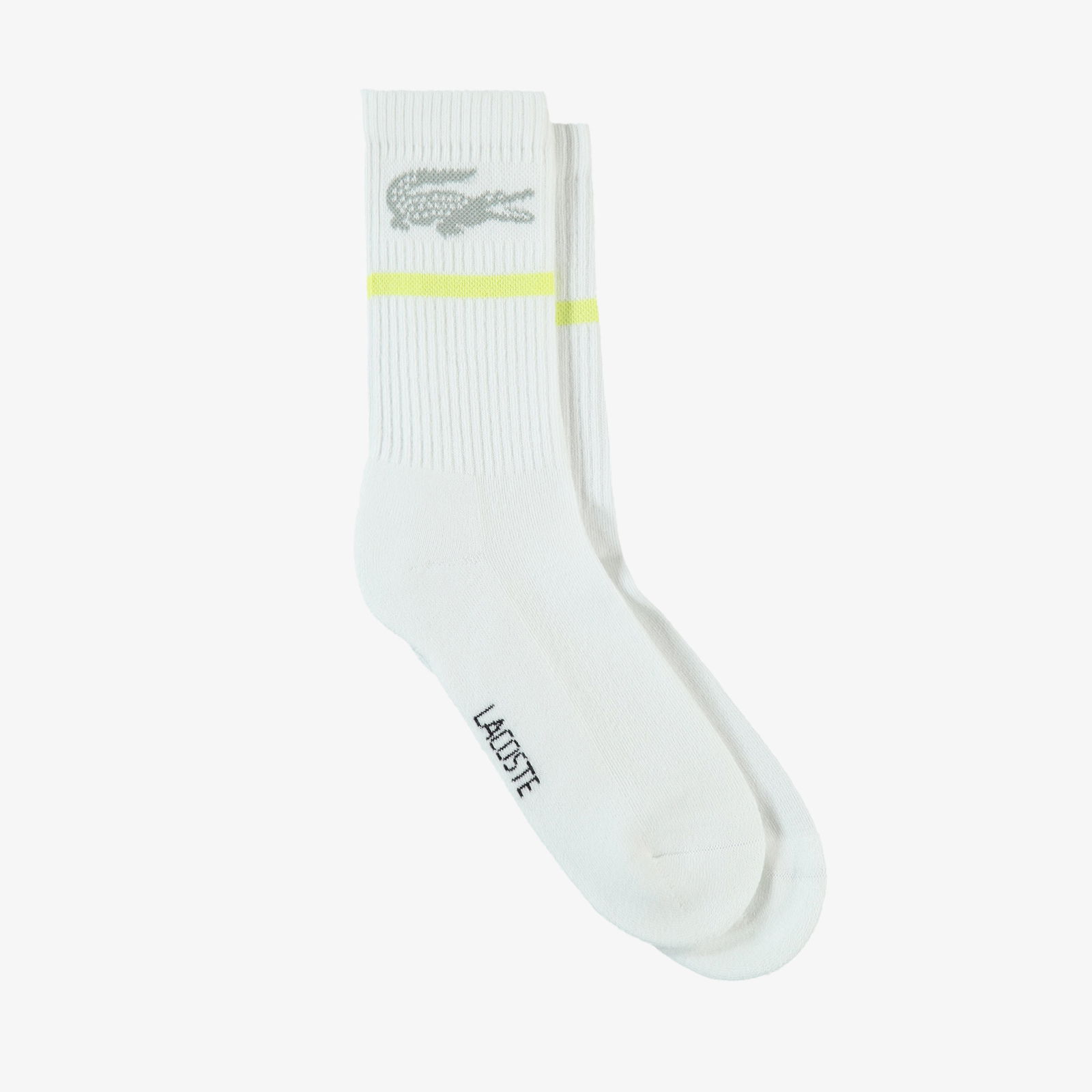Lacoste Çocuk Baskılı Beyaz Çorap