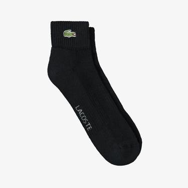  Lacoste Classic Erkek Siyah Çorap