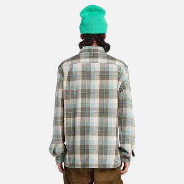  Timberland Ls Windham Heavy Regular Erkek Yeşil Gömlek