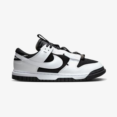  Nike Air Dunk Jumbo Erkek Siyah - Beyaz Spor Ayakkabı