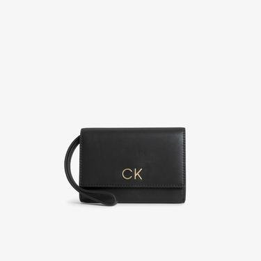  Calvin Klein Re-Lock Bifold Sm Kadın Siyah Cüzdan