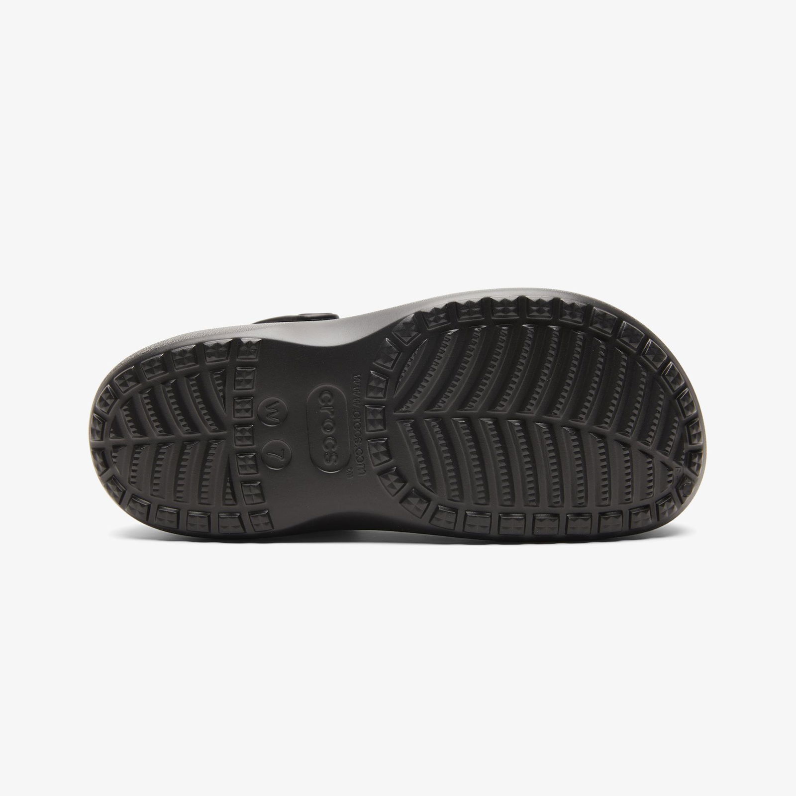 Crocs Baya Platform Clog Kadın Siyah Terlik