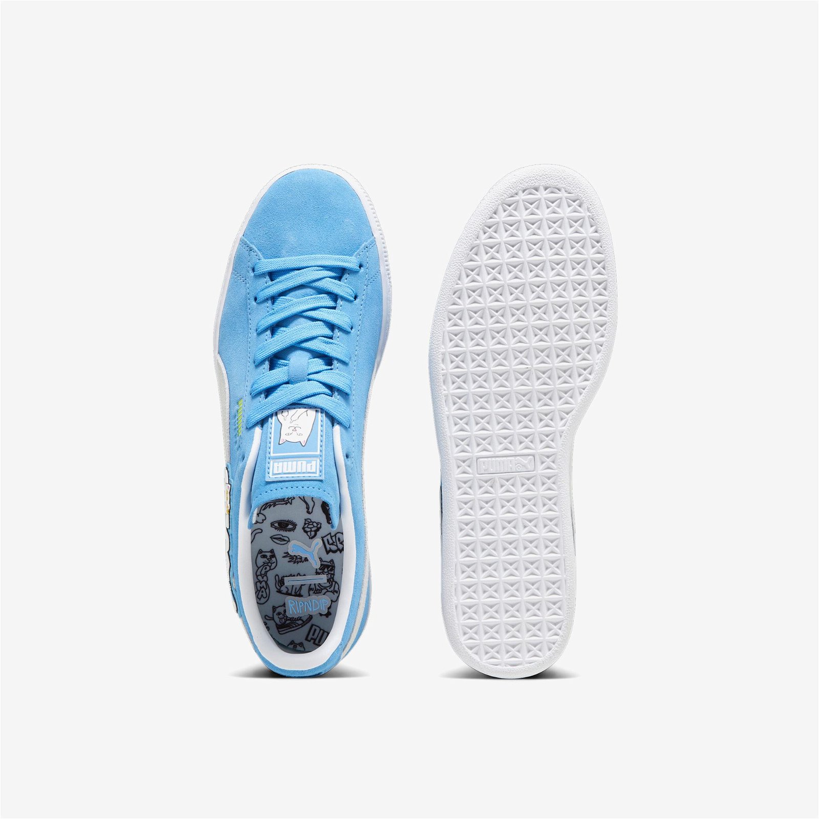 Puma Suede Kadın Mavi Spor Ayakkabı