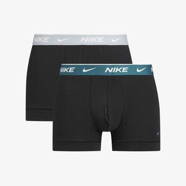  Nike Trunk 2'lü Erkek Siyah Boxer