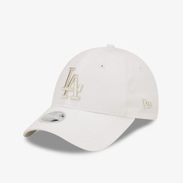  New Era Metallic Logo 9Forty Los Angeles Unisex Beyaz Şapka