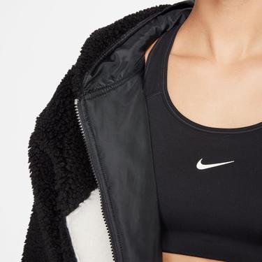  Nike Sportswear Sherpa Kadın Siyah Ceket