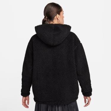  Nike Sportswear Sherpa Kadın Siyah Ceket