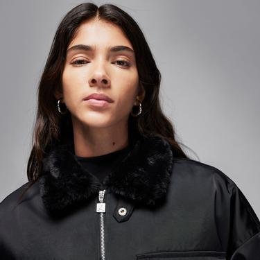  Jordan Renegade Kadın Siyah Ceket