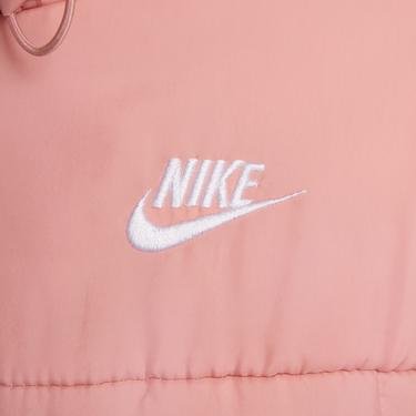  Nike Sportswear Essentials Classic Puffer Kadın Kırmızı Mont