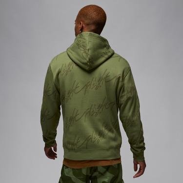  Jordan Essentials Fleece Erkek Yeşil Sweatshirt