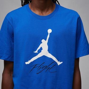  Jordan Jumpman Flight Erkek Mavi T-Shirt
