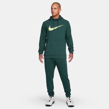  Nike Dri-FIT Hooded Fitness Pullover Erkek Yeşil Sweatshirt
