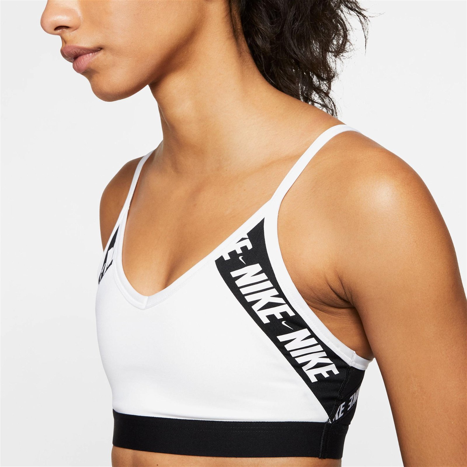 Nike Indy Kadın Beyaz Bra