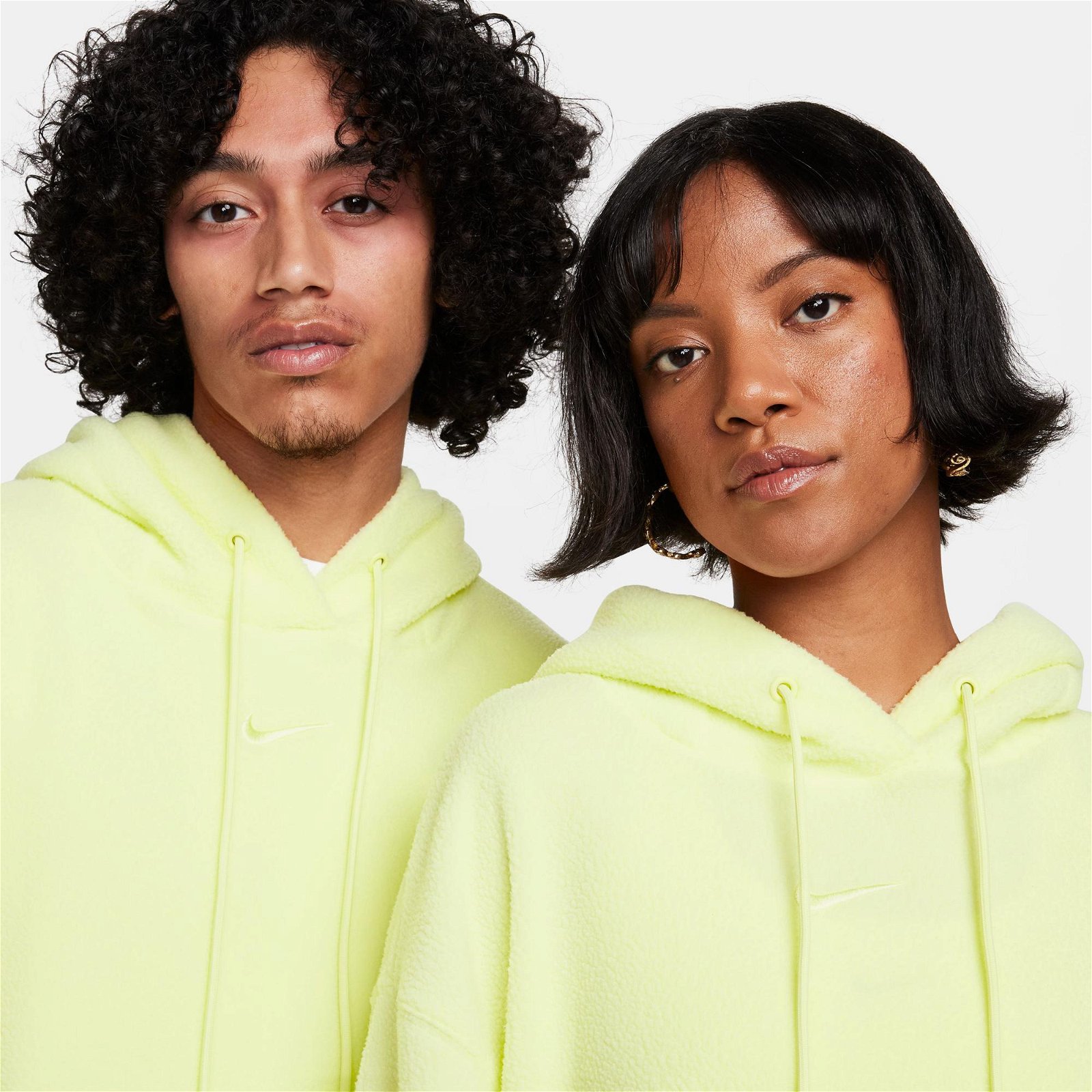 Nike Sportswear Plush Hoodie Kadın Yeşil Sweatshirt