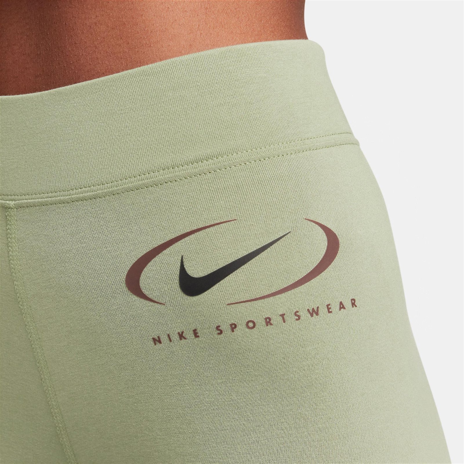 Nike Sportswear High Rise Kadın Yeşil Tayt
