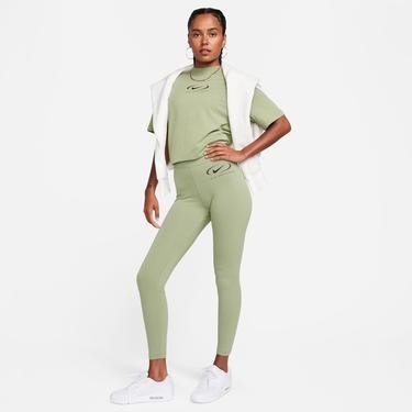 Nike Sportswear High Rise Kadın Yeşil Tayt