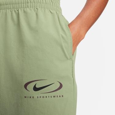  Nike Sportswear Trend Woven Kadın Yeşil Eşofman Altı