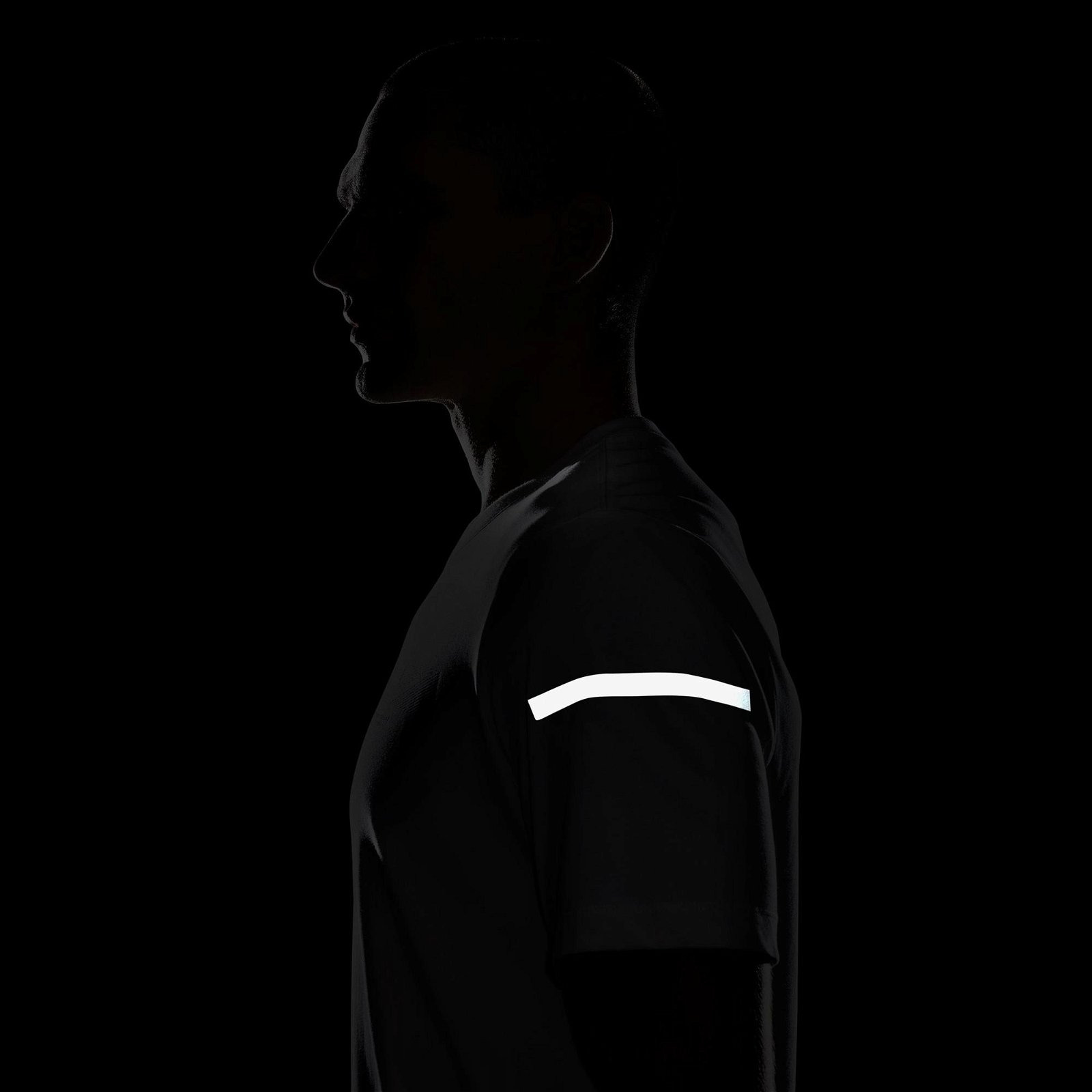 Nike Dri-FIT Flash Erkek Siyah T-Shirt