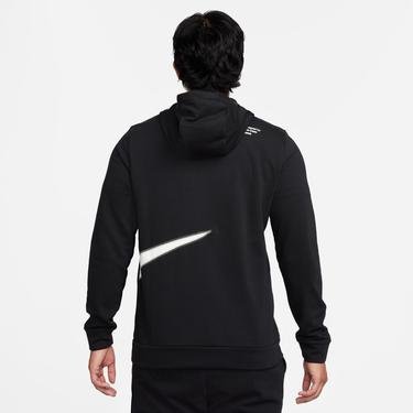  Nike Dri-FIT Fleece Energy Full Zip  Erkek Siyah Sweatshirt