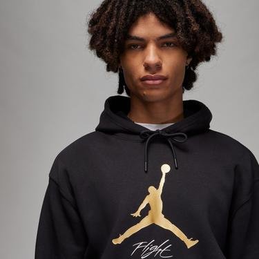  Jordan Essentials Baseline Hoodie Erkek Siyah Sweatshirt