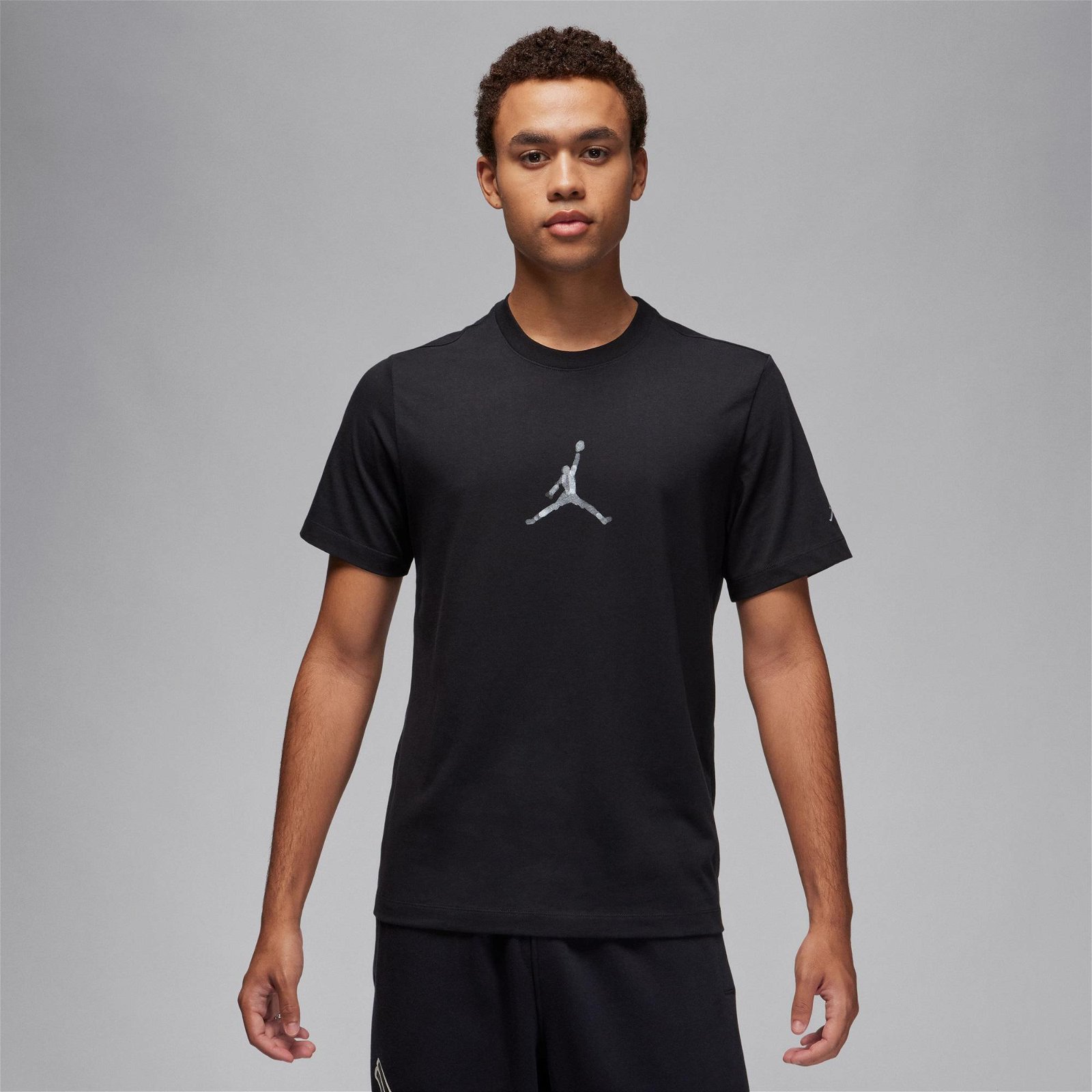 Jordan Brand Crew Erkek Siyah T-Shirt