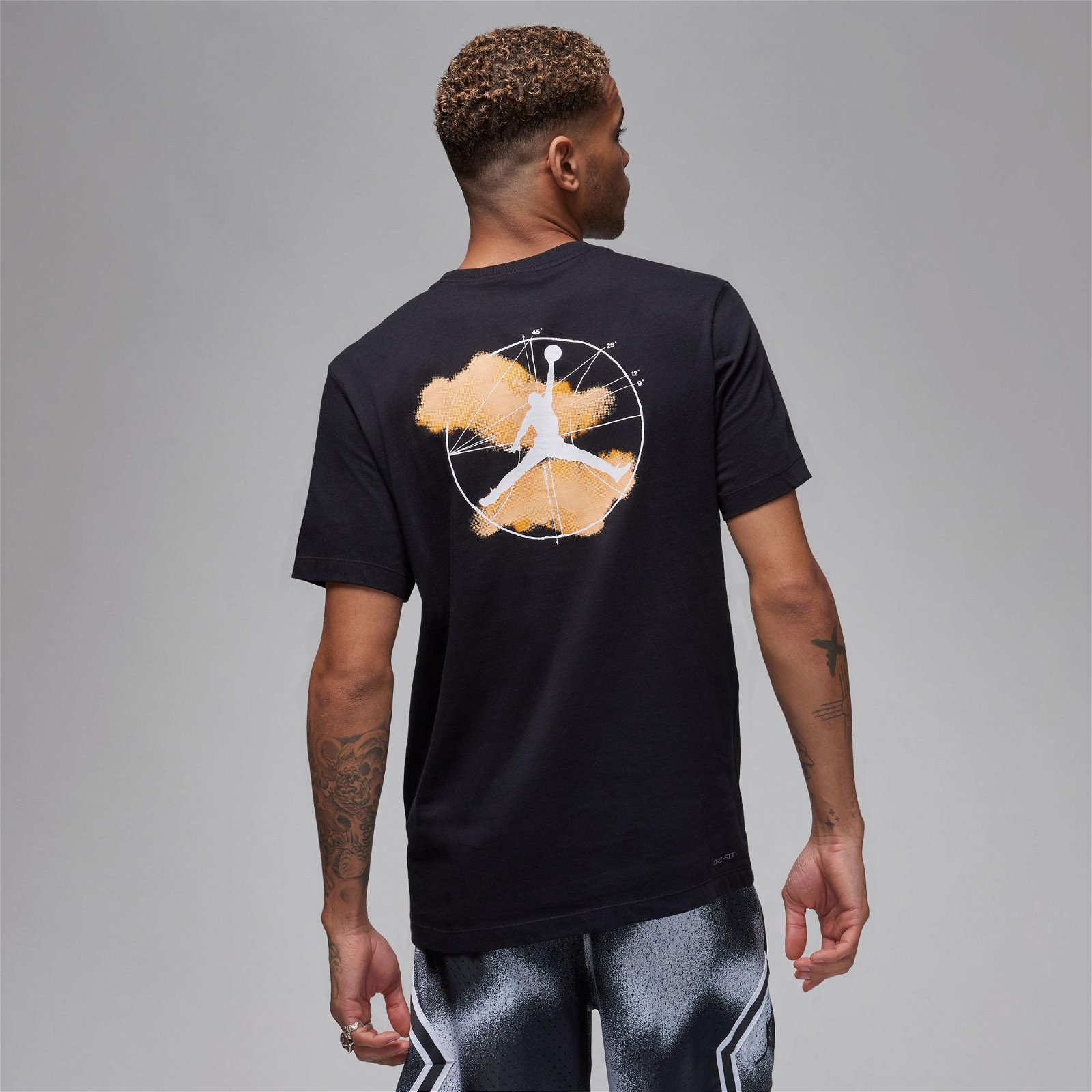 Jordan Sport Crew Erkek Siyah T-Shirt
