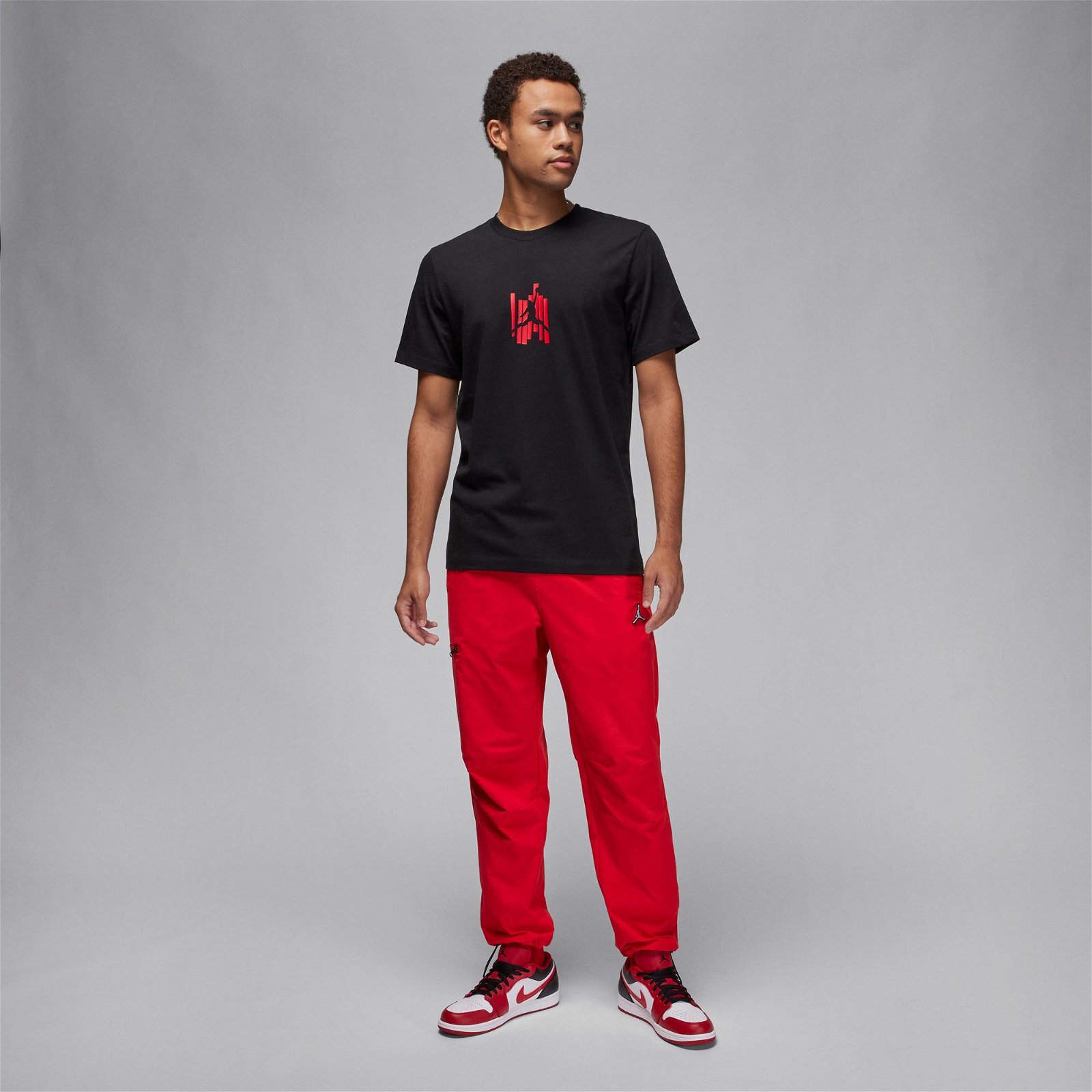 Jordan Brand Crew Erkek Siyah T-Shirt