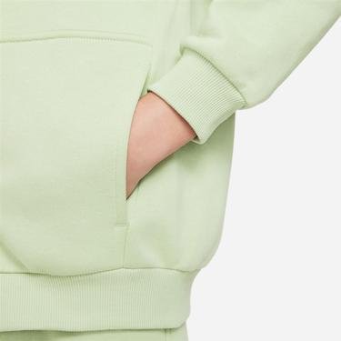  Nike Sportswear Club Fleece Oversize Full Zip Çocuk Yeşil Sweatshirt