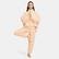 Nike Yoga Therma-FIT Adventure Fleece Kadın Lacivert Eşofman Altı
