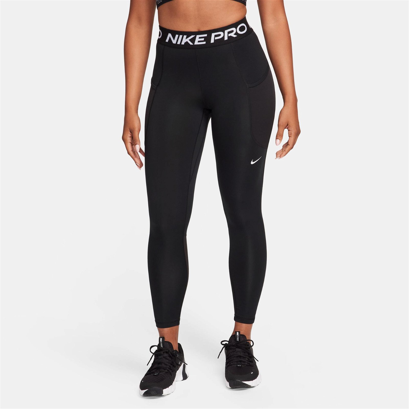 Nike Pro Dri-FIT 365 7/8 Kadın Siyah Tayt