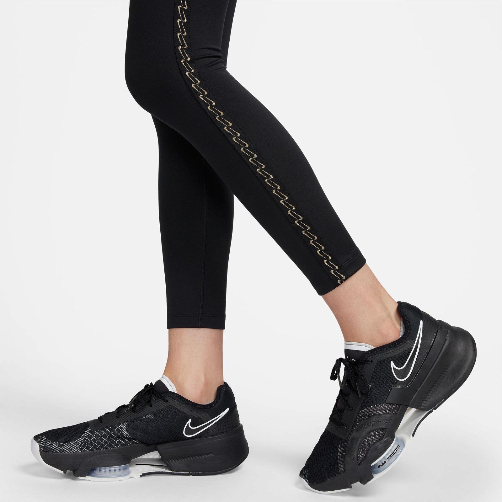Nike Therma-FIT One High Rise Kadın Siyah Tayt
