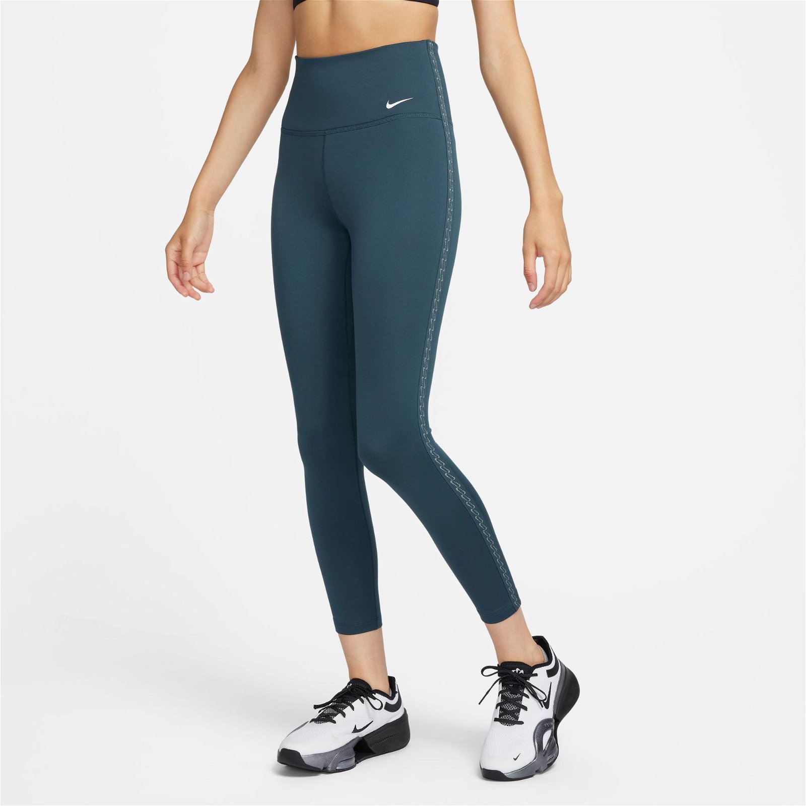 Nike Therma-FIT One High Rise Kadın Yeşil Tayt