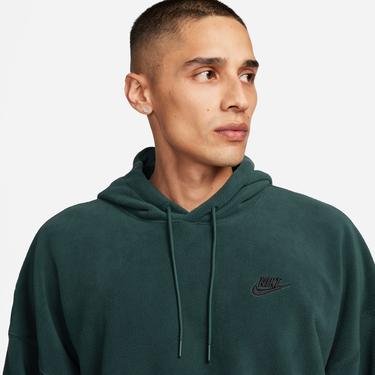  Nike Club Fleece+ Hoodie Erkek Yeşil Sweatshirt